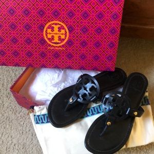 Tori Burch Miller Thong Sandal